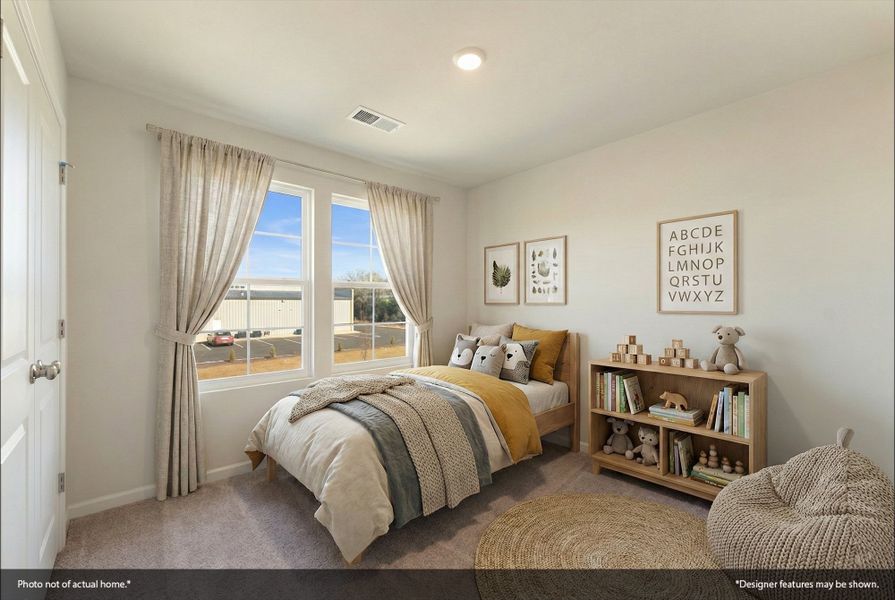 Furnished interior view inside a new home in Cambridge Reserve, Angier (Image 9).