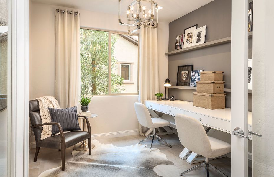 Representative furnished interior of a home built from the Refuge Final Opportunity by Del Webb in Sun City Anthem at Merrill Ranch, Florence (Image 14).