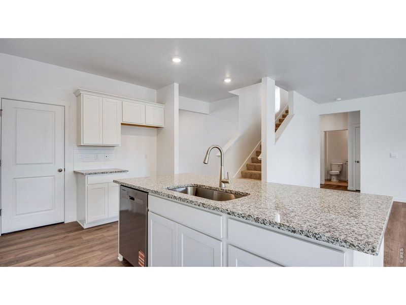 Furnished interior view inside a new home in Lakeside Canyon, Mead (Image 7). Furnished interior view inside a new home in Lakeside Canyon, Mead (Image 7).