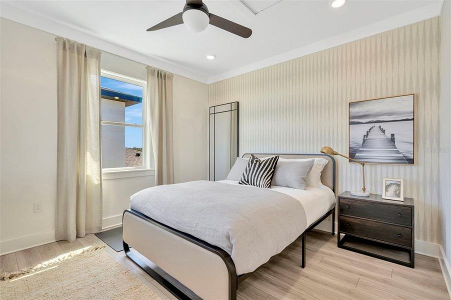 Furnished interior view inside a new home in Biscayne Landing at Seaire, Parrish (Image 50). Furnished interior view inside a new home in Biscayne Landing at Seaire, Parrish (Image 50).