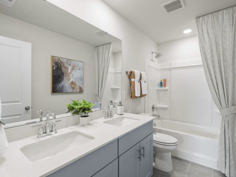 Sydney floorplan modeled at Clear Pond in Myrtle Beach, SC.