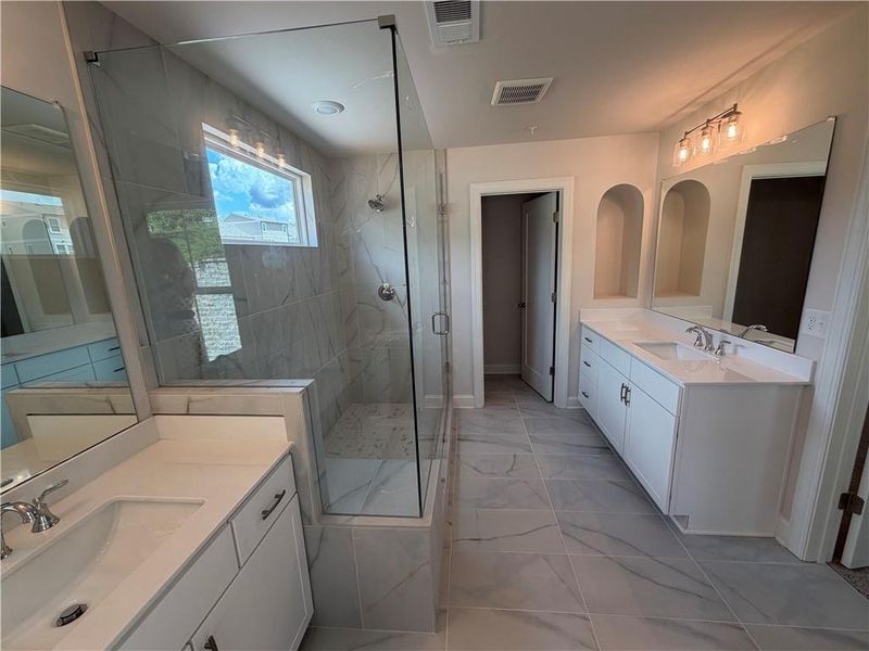 Furnished interior view inside a new home in , Marietta (Image 4).