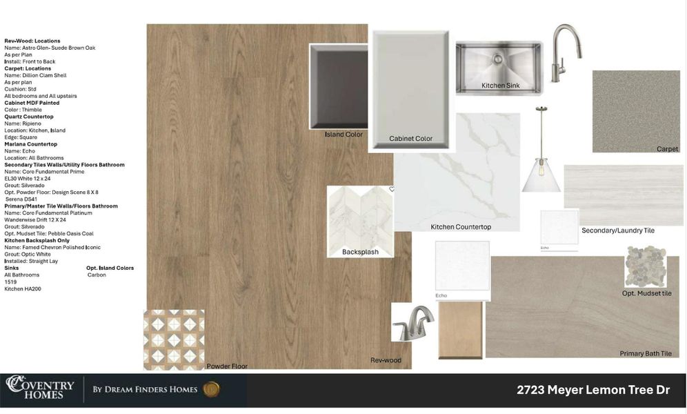 Sample of building materials used in homes in Pomona, Manvel (Image 4).