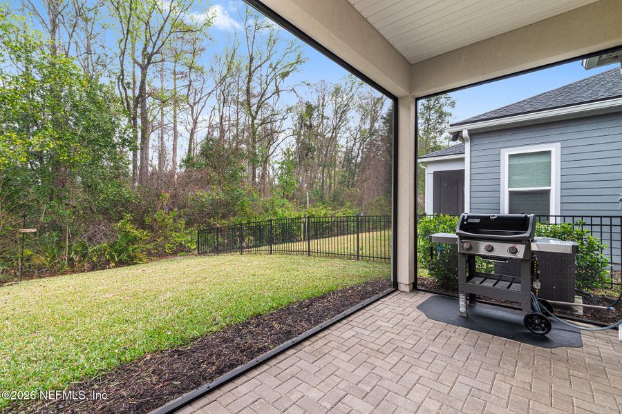 Exterior details and patio area of a home in , Jacksonville (Image 27).