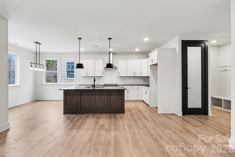 Furnished interior view inside a new home in , Charlotte (Image 4).