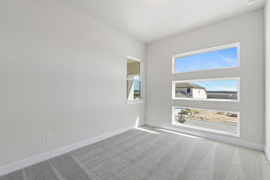 Spacious, unfurnished interior of a new home in Lariat, Liberty Hill (Image 43). Spacious, unfurnished interior of a new home in Lariat, Liberty Hill (Image 43).