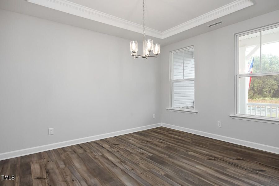 Spacious, unfurnished interior of a new home in Tobacco Road, Angier (Image 68).