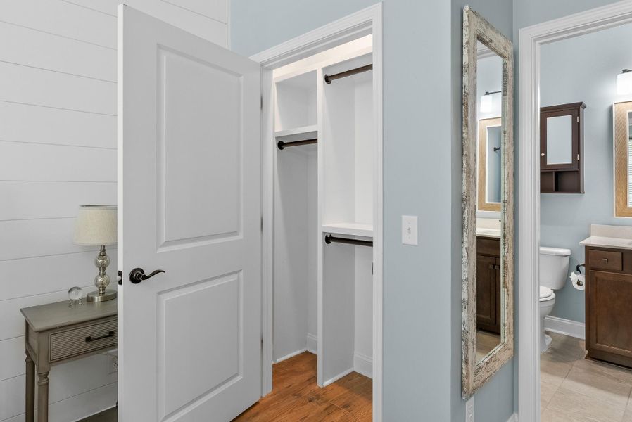 Furnished interior view inside a new home in Sea Island Preserve, Johns Island (Image 16).