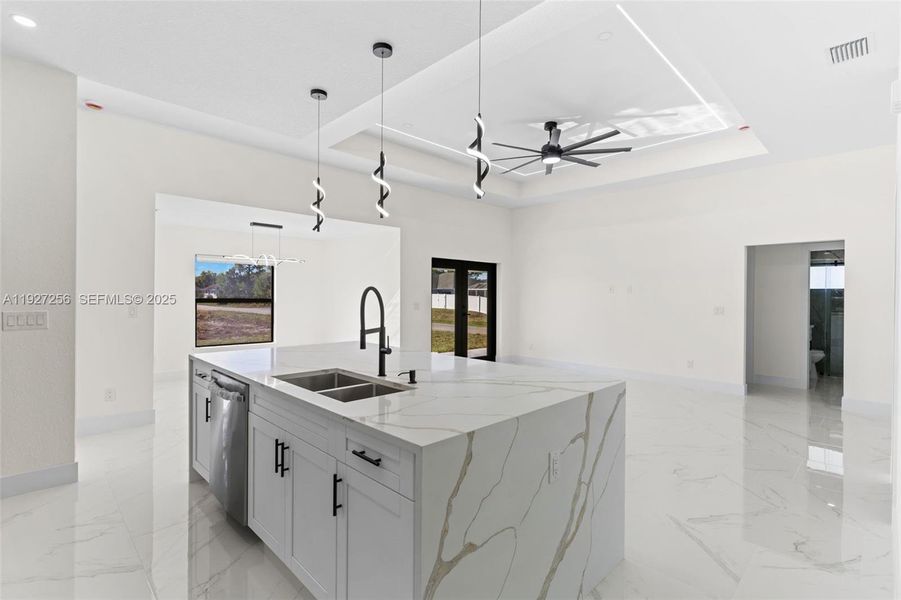 Furnished interior view inside a new home in , Lehigh Acres (Image 5).