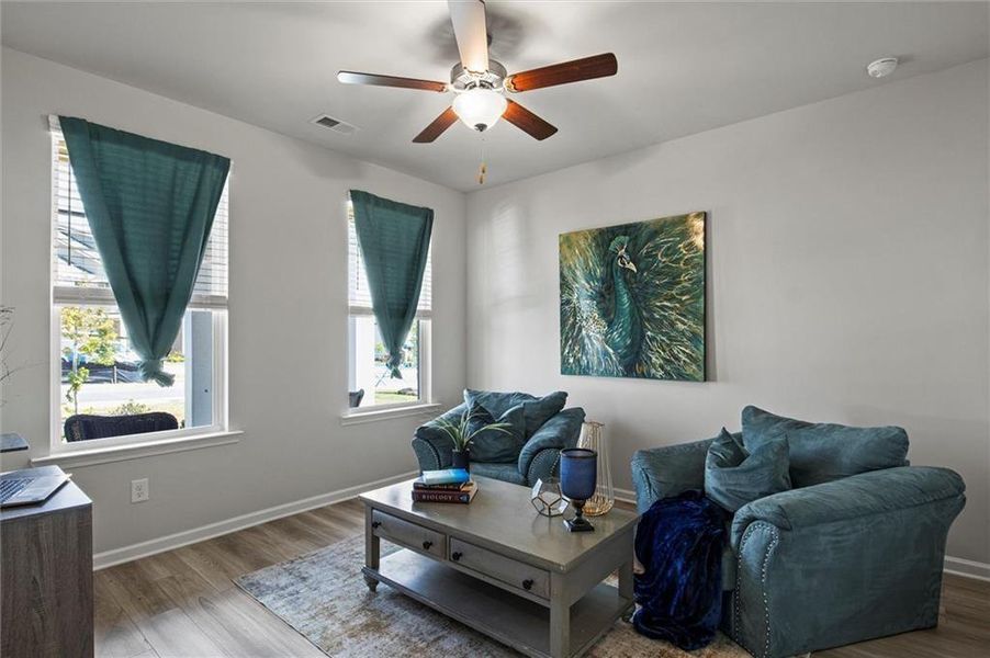Furnished interior view inside a new home in Burchwood, Stockbridge (Image 14). Furnished interior view inside a new home in Burchwood, Stockbridge (Image 14).