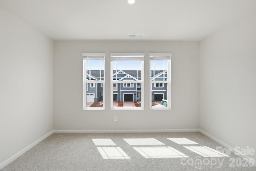 Spacious, unfurnished interior of a new home in Bailey Run, Charlotte (Image 19). Spacious, unfurnished interior of a new home in Bailey Run, Charlotte (Image 19).