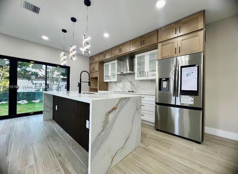 Furnished interior view inside a new home in , Miami (Image 5).