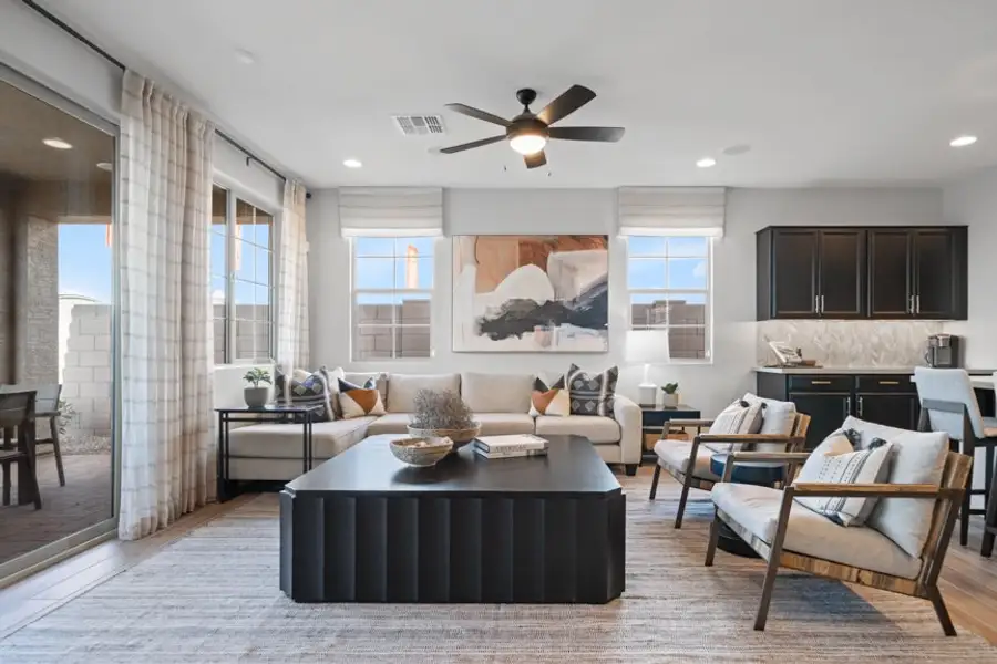 Furnished interior view inside a new home in Parkside, Avondale (Image 4).