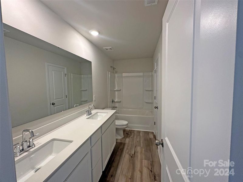 Secondary bathroom