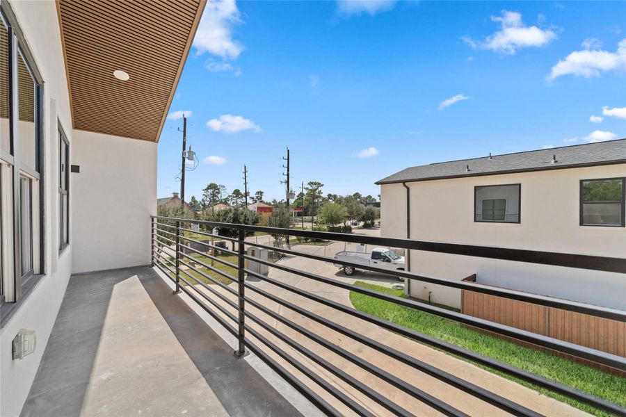 Exterior details and patio area of a home in , Houston (Image 20). Exterior details and patio area of a home in , Houston (Image 20).