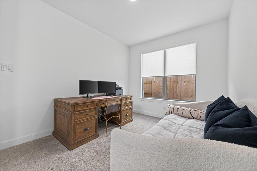 Furnished interior view inside a new home in Elyson - 40', Katy (Image 4). Furnished interior view inside a new home in Elyson - 40', Katy (Image 4).