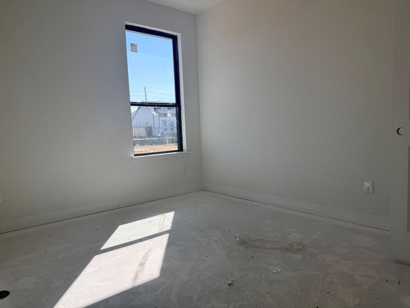 Actual progress of your home.