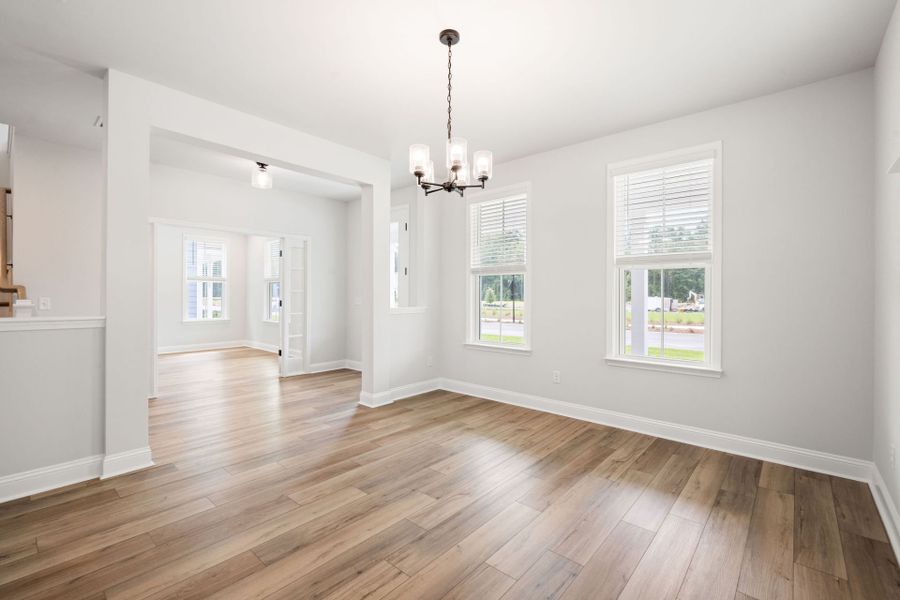 Spacious, unfurnished interior of a new home in Heartwood, Richmond Hill (Image 41).