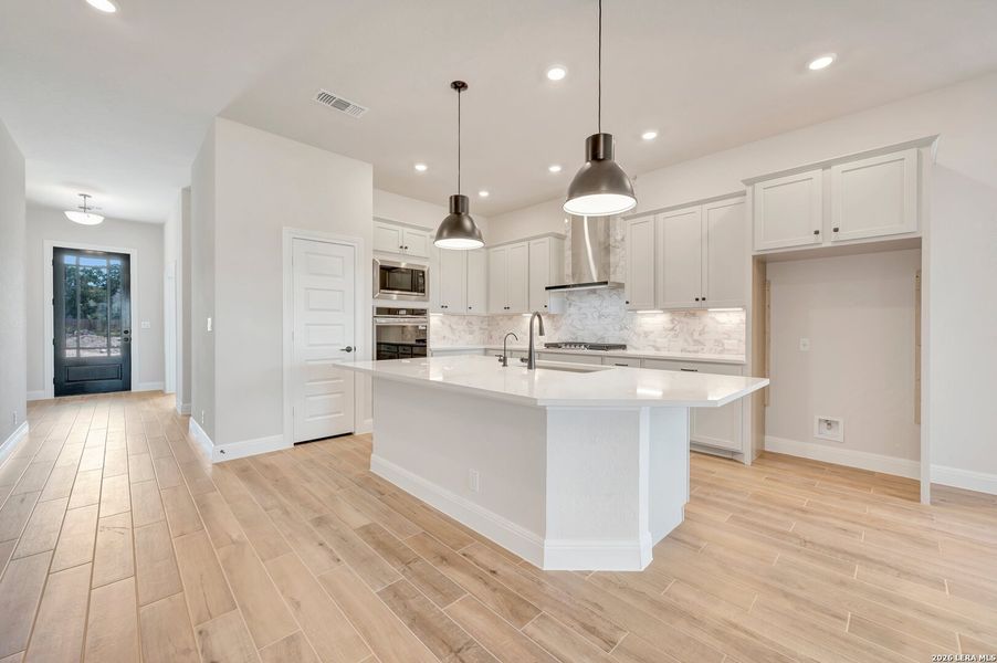 Furnished interior view inside a new home in Davis Ranch 50', San Antonio (Image 7).