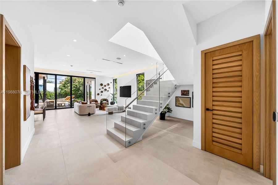 Furnished interior view inside a new home in , Miami (Image 32).