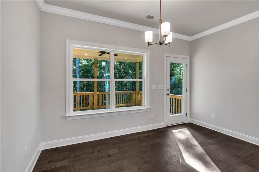 Spacious, unfurnished interior of a new home in Palmer Falls, Douglasville (Image 14).