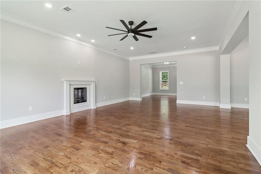 Spacious, unfurnished interior of a new home in , Lilburn (Image 23).