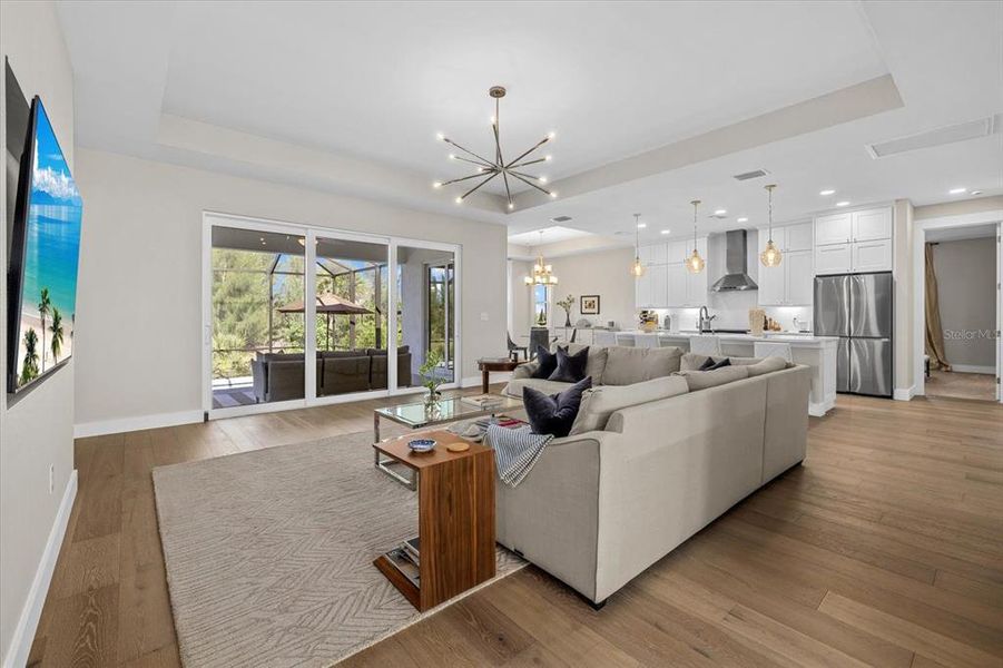 Furnished interior view inside a new home in , Port Charlotte (Image 9).