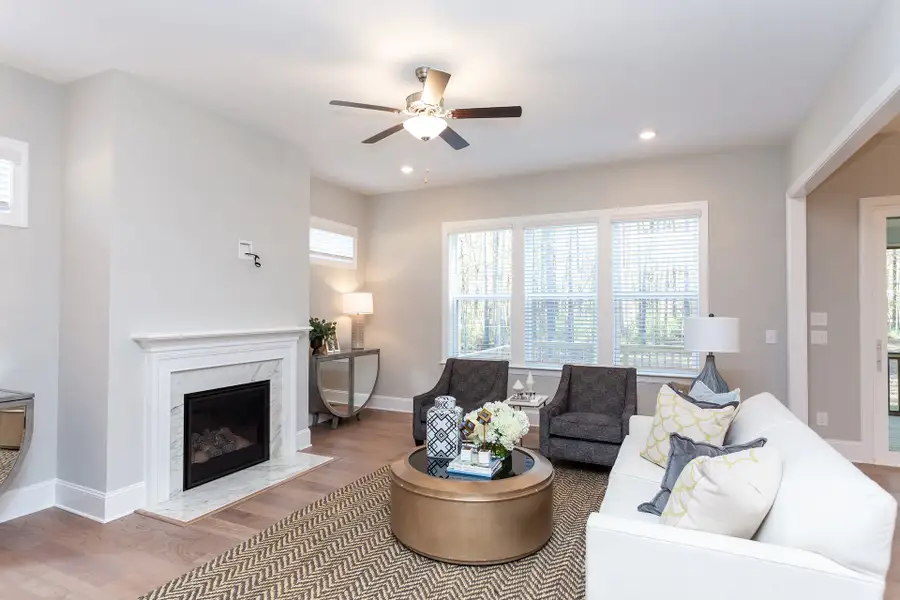 Representative furnished interior of a home built from the Statesville by Caruso Homes in Sauls Landing, Zebulon (Image 10). Representative furnished interior of a home built from the Statesville by Caruso Homes in Sauls Landing, Zebulon (Image 10).