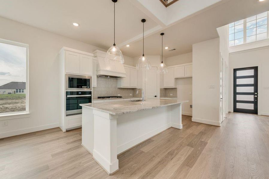 Furnished interior view inside a new home in Edgewater, Fate (Image 10).
