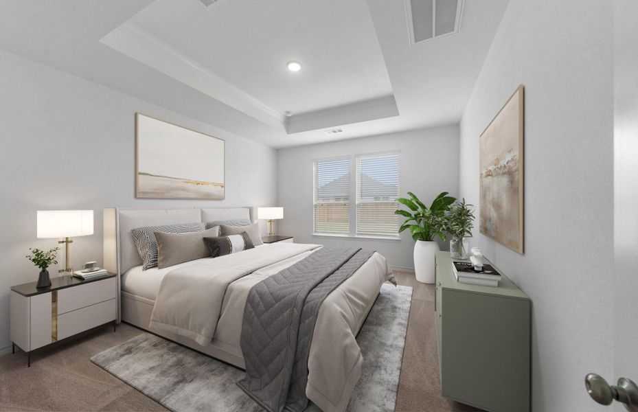 Furnished interior view inside a new home in River Ranch, Dayton (Image 14).