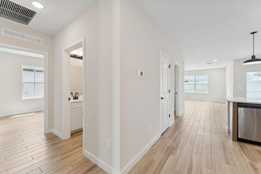 Hall Bath & Bedroom 2