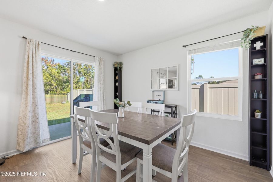 Furnished interior view inside a new home in Willow Springs, Green Cove Springs (Image 32).