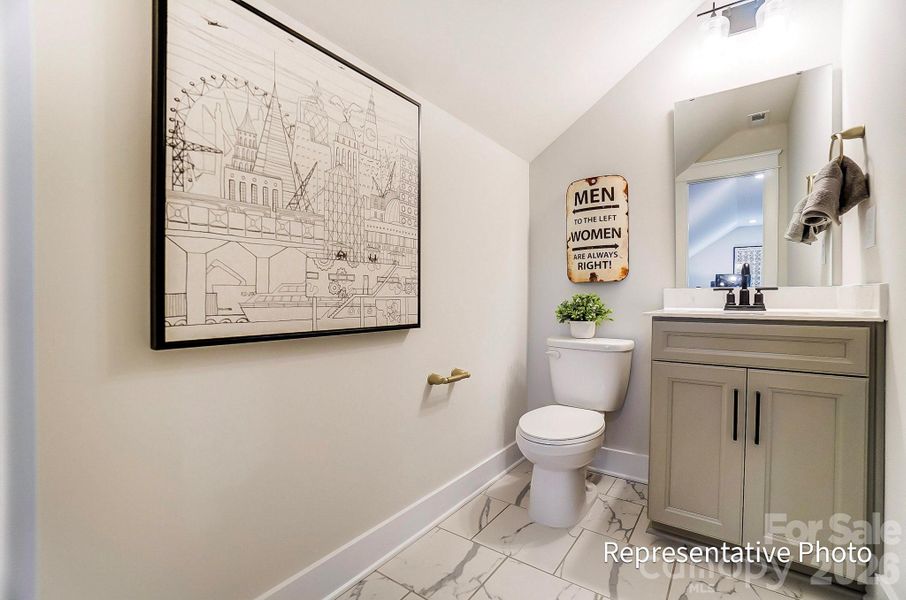 Furnished interior view inside a new home in Caldwell Forest, Charlotte (Image 15).