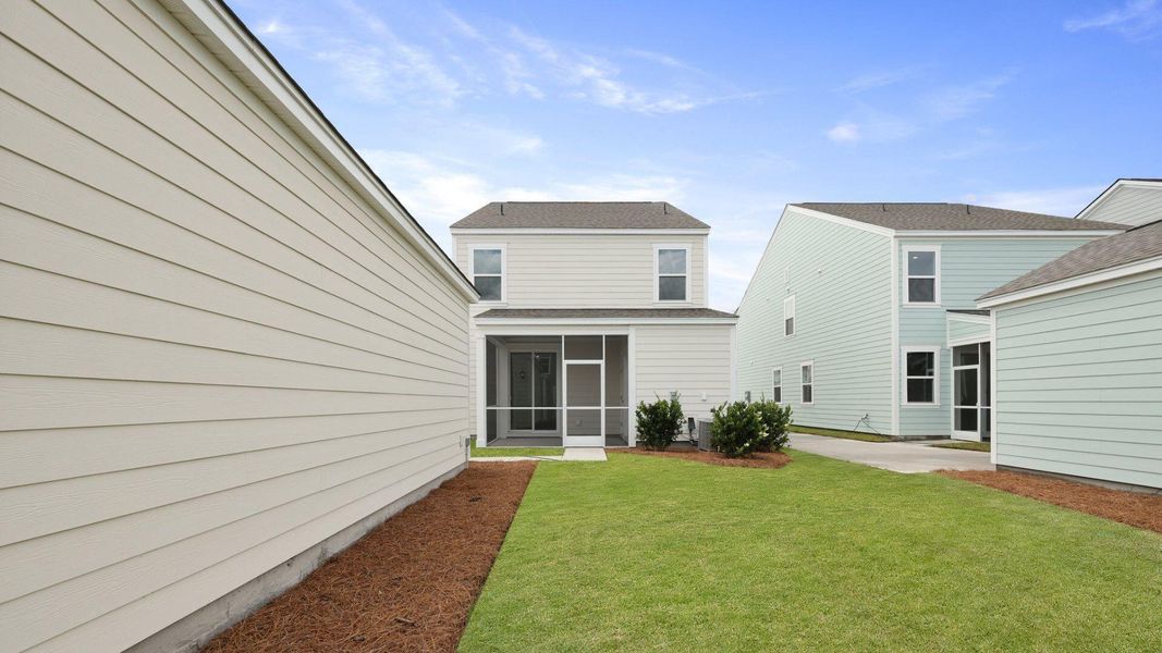 Front exterior of a new home in Sheep Island, Summerville, SC, highlighting curb appeal (Image 19).