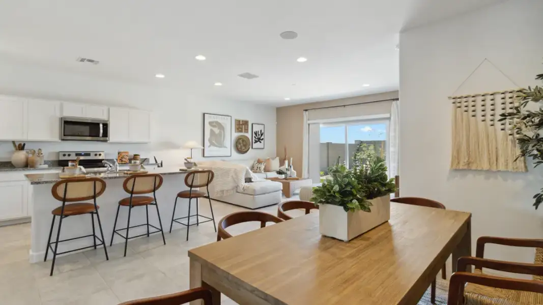 Furnished interior view inside a new home in Heartland Ranch, Coolidge (Image 8).