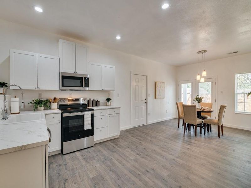 Furnished interior view inside a new home in , Commerce (Image 8). Furnished interior view inside a new home in , Commerce (Image 8).