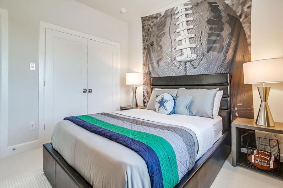 Furnished interior view inside a new home in Creekside, Royse City (Image 15).