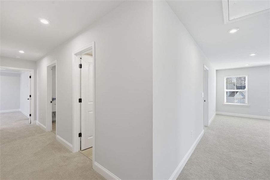 Spacious, unfurnished interior of a new home in Berkeley Mill, Cumming (Image 46). Spacious, unfurnished interior of a new home in Berkeley Mill, Cumming (Image 46).