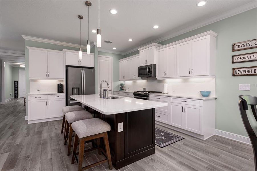 Furnished interior view inside a new home in , Parrish (Image 17).