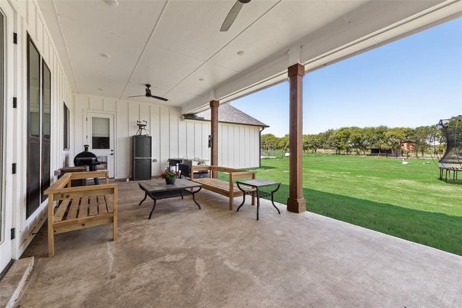 Furnished interior view inside a new home in , Krum (Image 28).
