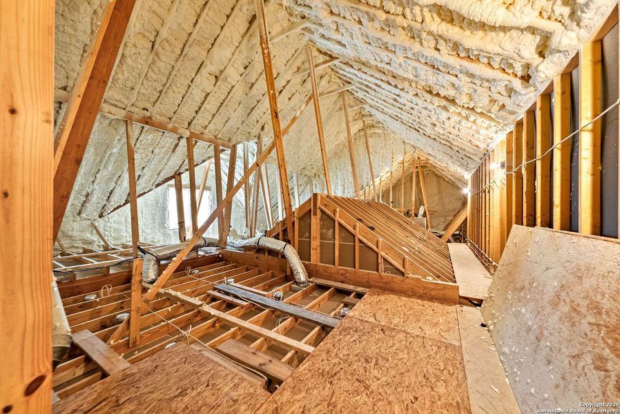 In-progress construction of a new home in , Bandera, TX (Image 49).