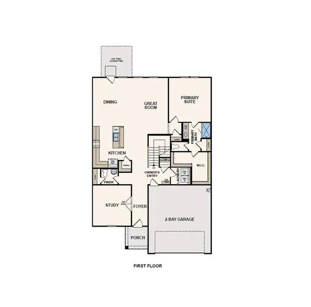 2D floor plan layout of this home in Magnolia Springs, Montgomery, TX (Image 2). 2D floor plan layout of this home in Magnolia Springs, Montgomery, TX (Image 2).