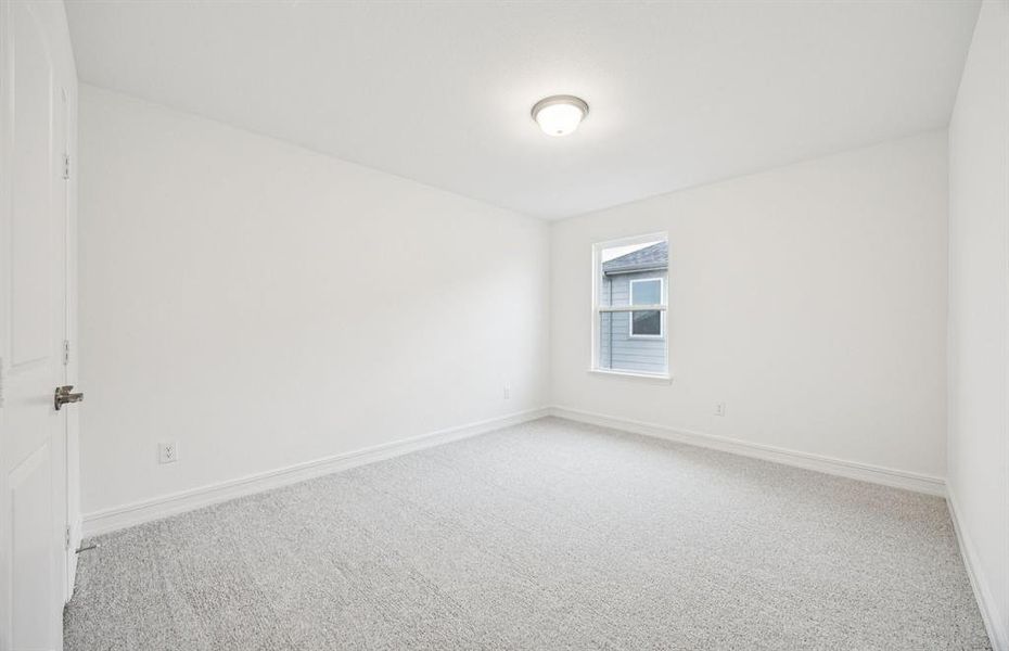 Inviting bedroom offering soft natural light Inviting bedroom offering soft natural light