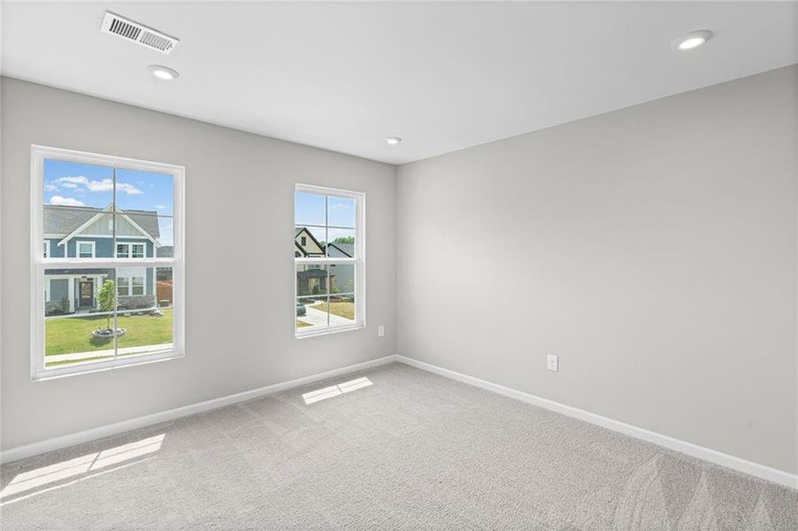 Spacious, unfurnished interior of a new home in The Reserve At Liberty Park, Braselton (Image 37). Spacious, unfurnished interior of a new home in The Reserve At Liberty Park, Braselton (Image 37).