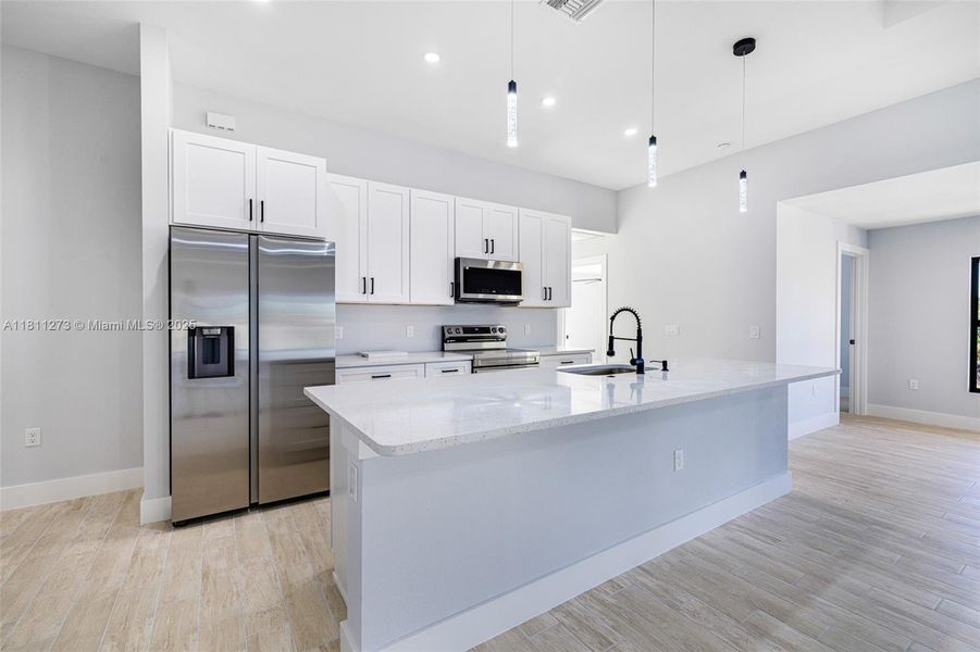 Furnished interior view inside a new home in , Lehigh Acres (Image 7).