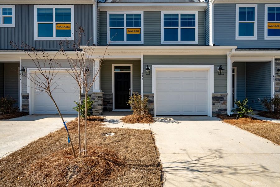 Exterior details and patio area of a home in The Landings at Montague, Goose Creek (Image 3).