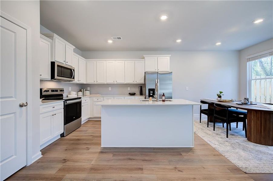 Furnished interior view inside a new home in Avery Landing, McDonough (Image 18).