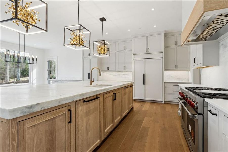 Furnished interior view inside a new home in , Suwanee (Image 10).