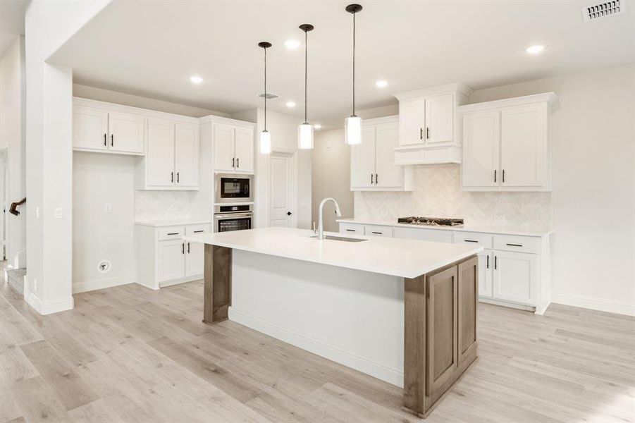 Furnished interior view inside a new home in Glenwood Meadows, Argyle (Image 8).