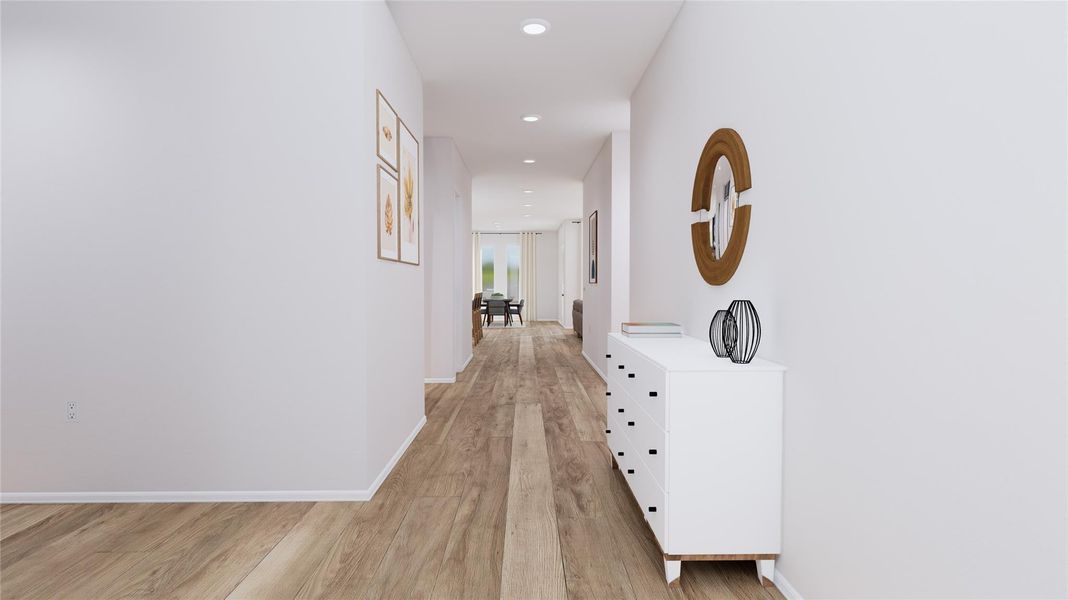 Model Photography - Not representative of actual home